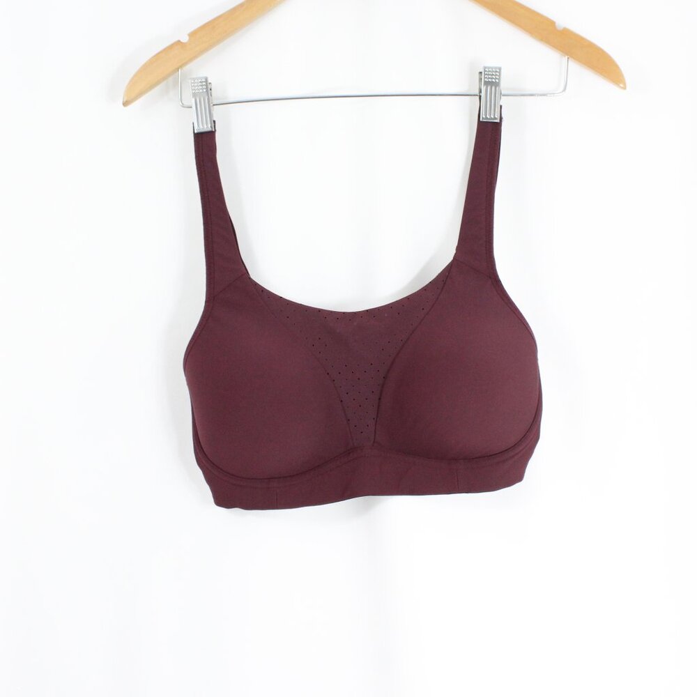 Lululemon athletica Plum Purple Run Times Bra High Support Women's 32DD